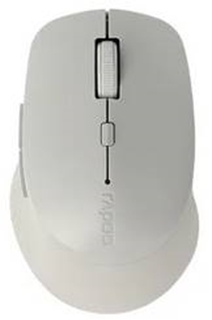 تصویر  ماوس بی سیم رپو مدل M300 رنگ LIGHT GRAY